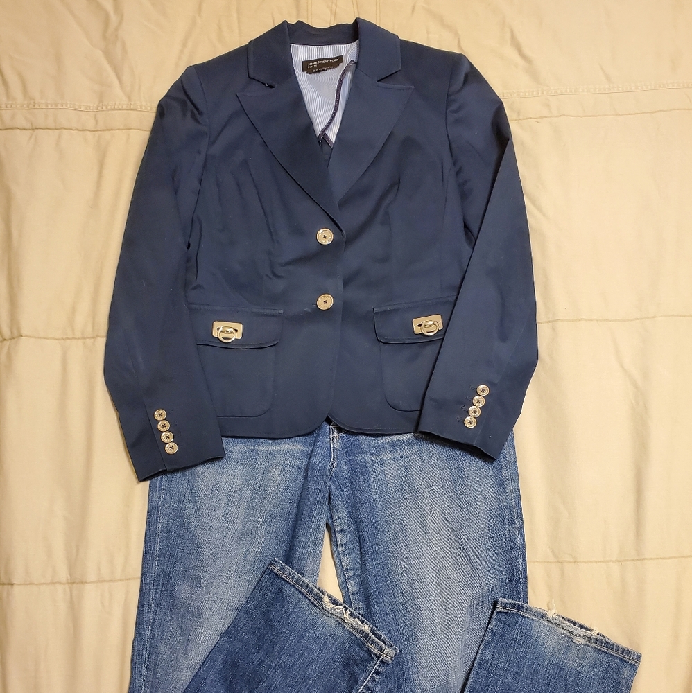 Outfit Bundle - Classic Blazer and Jeans